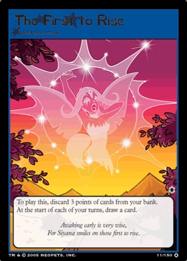 The First to Rise - Foil